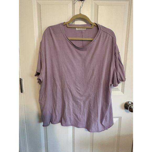 We The Free Free People Nina Tee in Lavender Medium - Picture 1 of 2